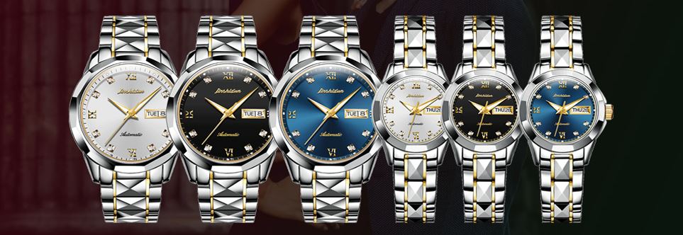 Swiss Brand Men Women Automatic Mechanical Watch