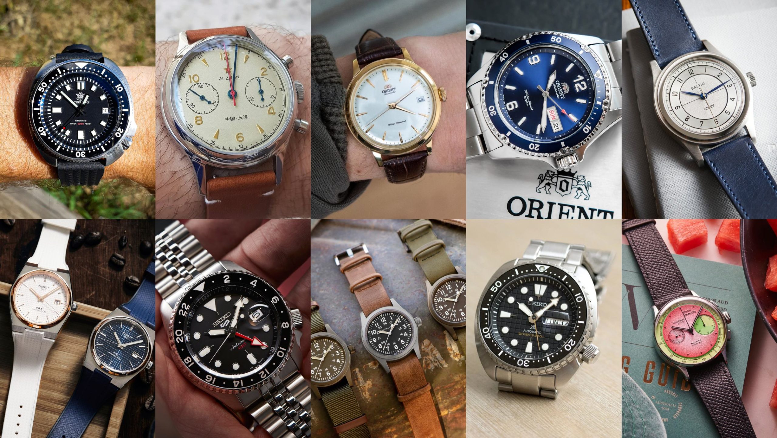Best 10 Automatic Watches Under $500 to $1000